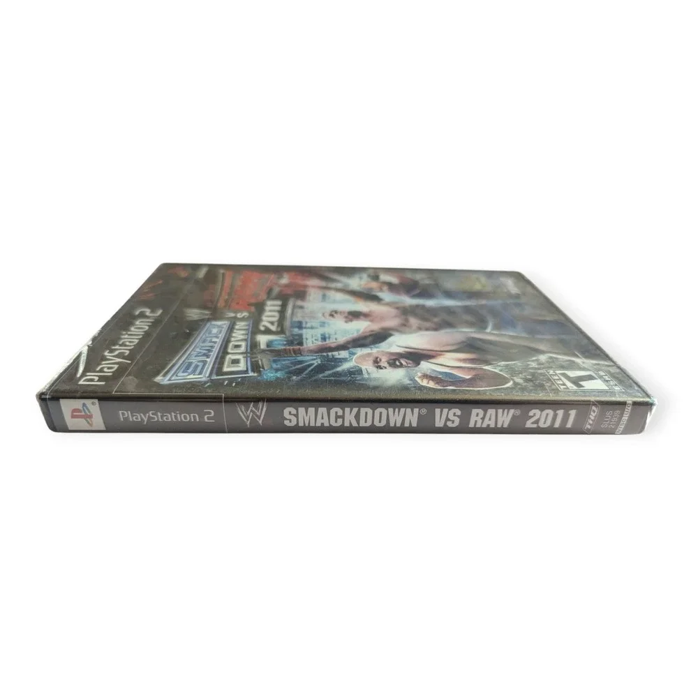 WWE Smackdown vs Raw 2011 Sony PlayStation 2 PS2 THQ Wrestling Game New Sealed